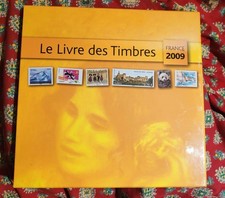 LE LIVRE DES TIMBRES DE FRANCE 2009 LA POSTE COMPLET