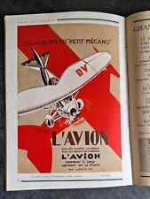 LES LIVRES D'ETRENNES DE LA LIBRAIRIE HACHETTE 1930 catalogue avec cahier coul.