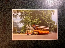 VINS DU POSTILLON french wine circus truck Pinder Berliet carte postale postcard