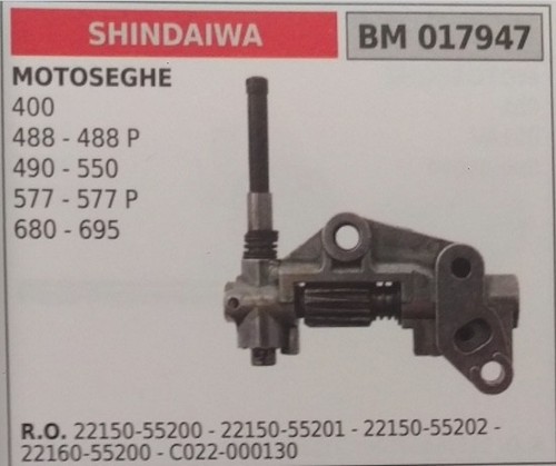 22150 55200 pompa olio - 22150-55200,