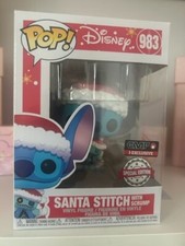 Funko Disney Lilo & Stitch - Santa Stich with Scrump Figurine en Vinyle #983