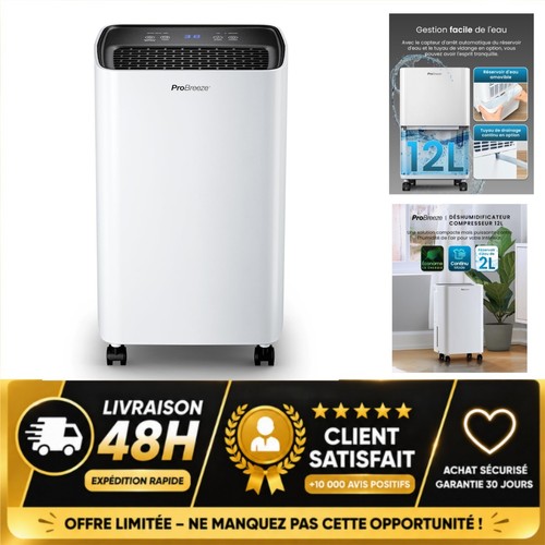 Déshumidificateur pro breeze - déshumidificateur,