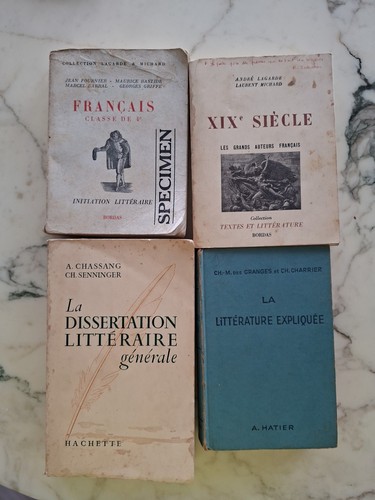 Anciens livres français - livres, de