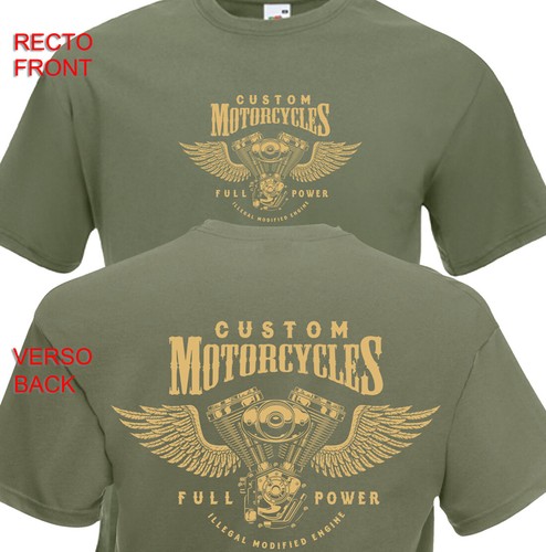 Shirt custom motorcycles - t-shirt,
