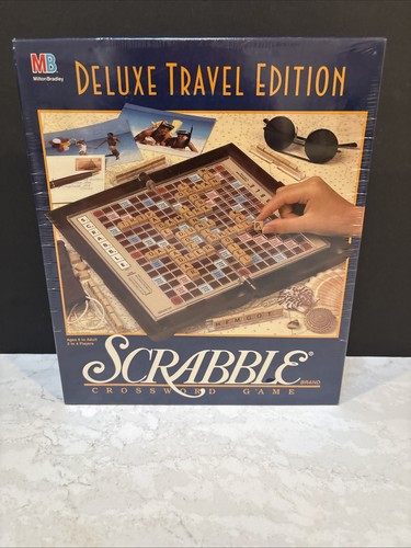 Scrabble deluxe travel edition - travel,