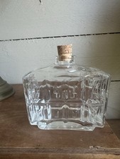 Ancien Flacon En Verre Et