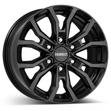 Jante Alliage Pour Nissan Navara 8,0J17 " 6X114,3 30 66,10 DEZENT Kc BLACK