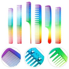  6 Pcs Accessoires De Salon Coiffure Brosse À Cheveux Pour Hommes