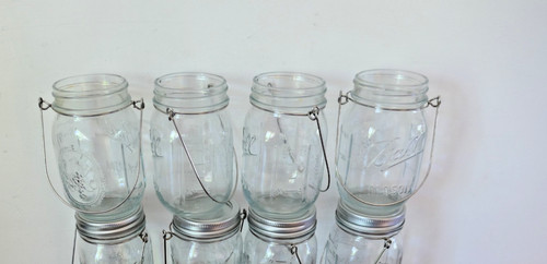 Lot pots bocaux verre - en,