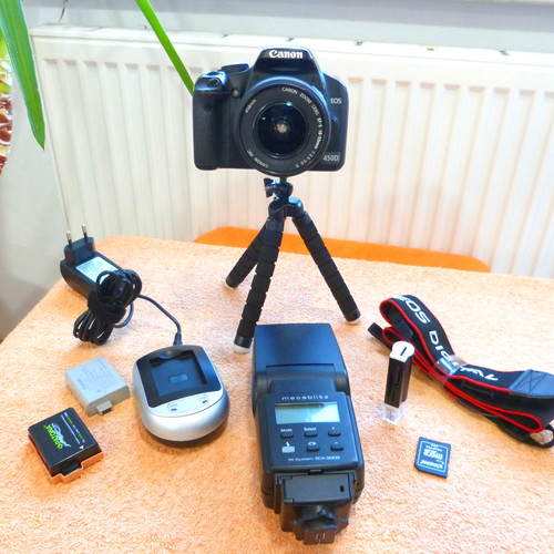 Xxl set canon 450d 18x55mm - i,