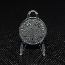 1 franc État français 1944 C - Francisque, TTB, sous pochette