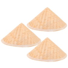  Lot de 3 chapeaux tissés