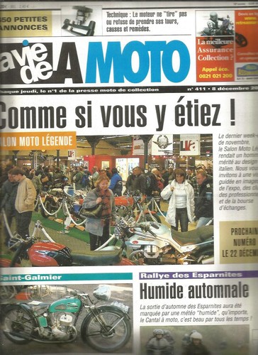 Vie moto n 411 - de, n°411