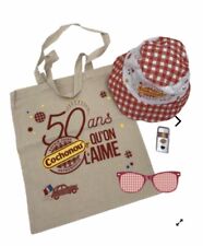 LOT BOB COCHONOU LUNETTES MAQUILLAGE SAC 50 ANS CARAVANE TOUR DE FRANCE 2022