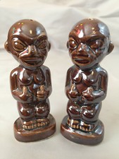 Kon Tiki Statue Restaurant Salt & Pepper Shakers Souvenirs Koh Steve Crane