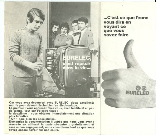 Publicité cours eurelec - cours,