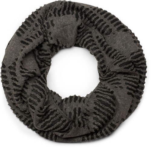 Snood rond style vintage effet