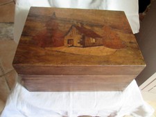 BOITE COFFRET EN BOIS CHENE