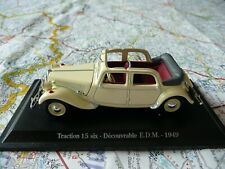 CITROËN Traction 15 Six Découvrable EDM 1949 NOREV 1/43