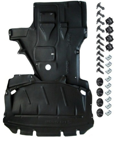 Clips plaque couvercle cache - +,
