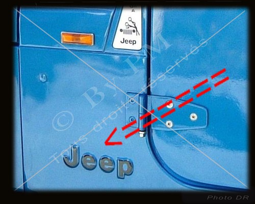 Stickers jeep bas - de, caisse