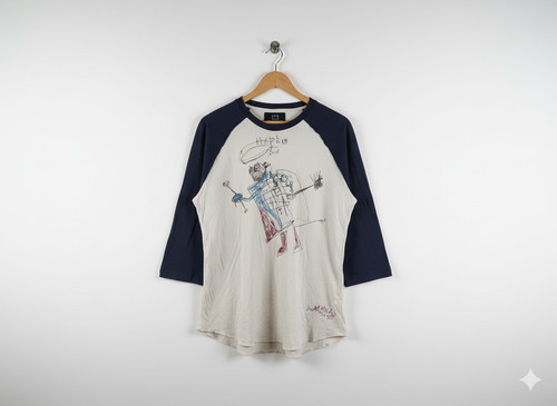 Rare basquiat reebok shirt - basquiat, t-shirt