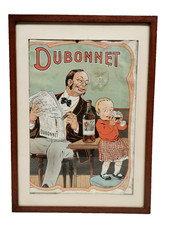 Ancienne affiche publicitaire - ancienne,