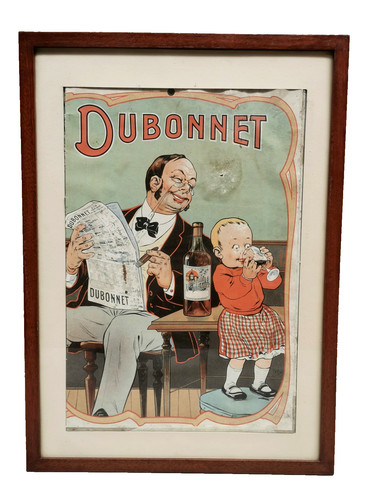 Ancienne affiche publicitaire - ancienne,