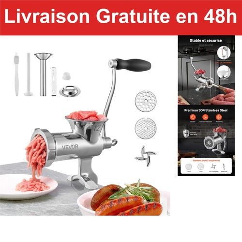 Hachoir viande manuel vevor - à,