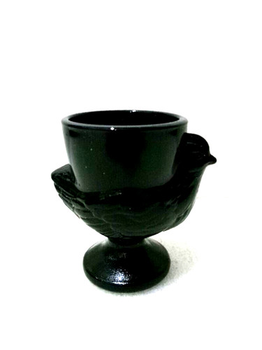 Coquetier opaline noire - coquetier, en