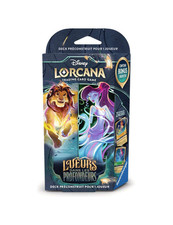 Lorcana Disney Lueurs dans les Profondeurs Deck de démarrage Simba et Megara FR 
