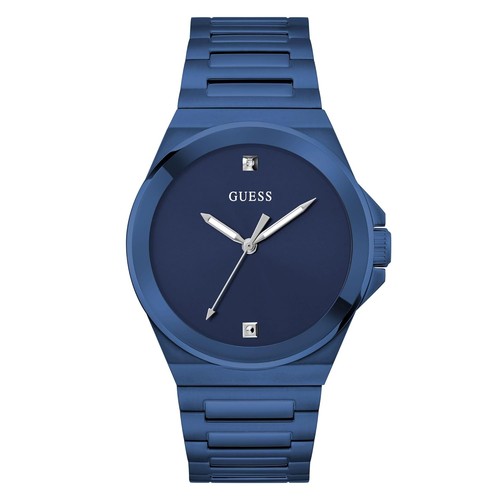 Guess montre bleu analogique - montre,
