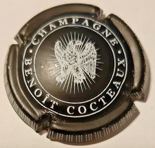 Capsule de Champagne Cocteaux Benoît Noir et blanc N°9h