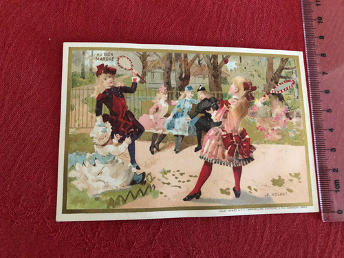 Chromo bon marché - bon, enfants