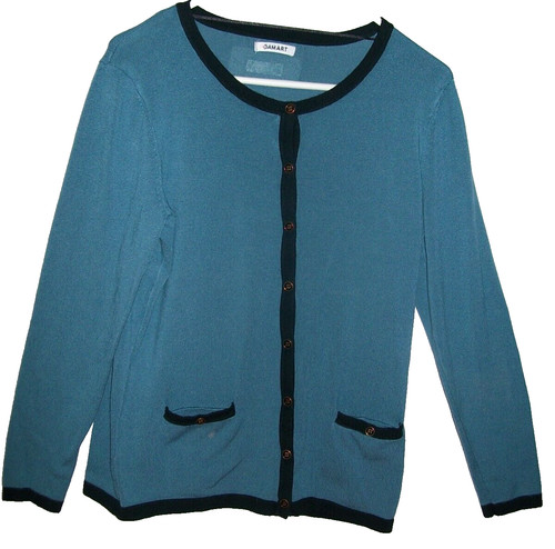 Cardigan gilet couleur - cardigan, bi-couleur
