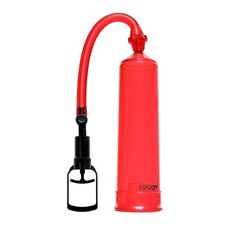 Pompe à pénis Power Pump rouge - TOYJOY