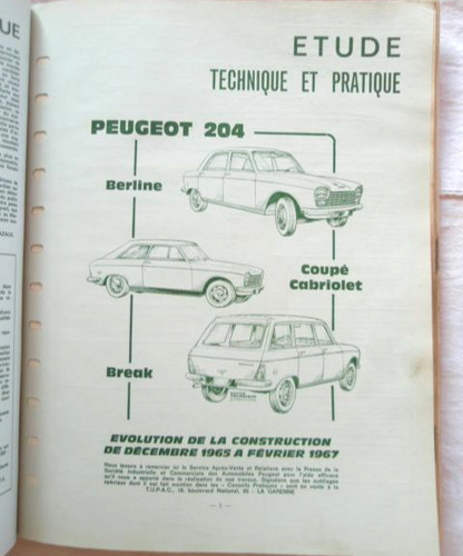 Revue technique automobile - revue,