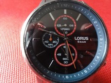 LORUS Montre Chronomètre au 1/10 de seconde à quartz 5 BAR