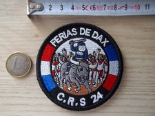 écusson CRS 24 France féria