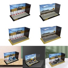 1/12 Échelle Parking Lot Vitrine Support De Stockage Garage De Voiture pour