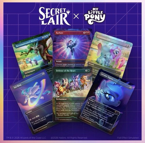 Mtg secret lair little - secret,