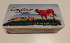 Boîte Metal Publicitaire CASINO  Chocolat Fondant