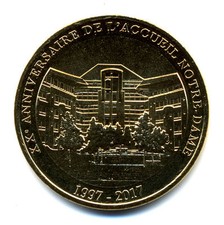 65 LOURDES XXè Anniversaire de l'Accueil Notre-Dame, Monnaie de Paris
