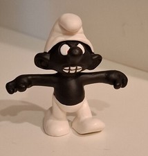 Schtroumpf Schleich: 20007 Noir - TBE (Smurf Puffi Pitufo Schlumpf)