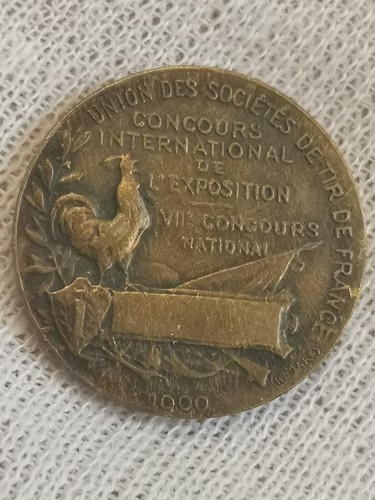 Medaille bronze 1900 union - bronze, des