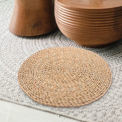 Coussin tabouret rond assise - rond,