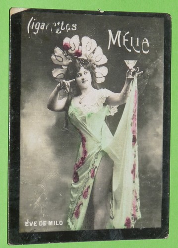 Photo 1910 cigarettes card - 1910,