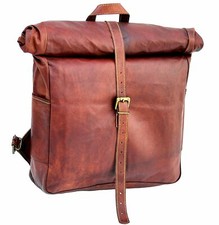 Marron Véritable Cuir Sac à