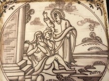 Carreau Faience Manganese