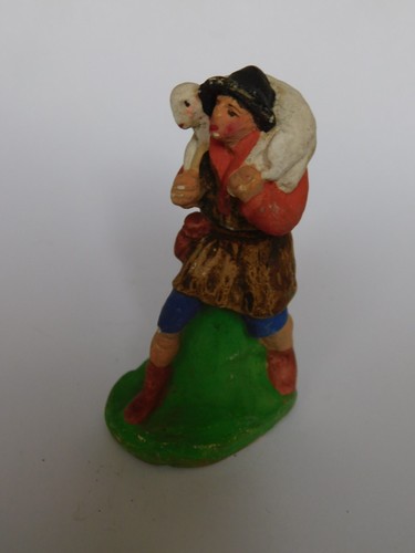 Santon ancien platre - ancien, en